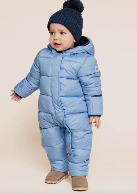 Baby Snowsuit | Icey Blue