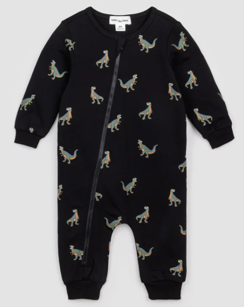 T-Rex Playsuit | Black