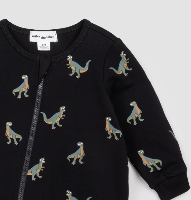T-Rex Playsuit | Black