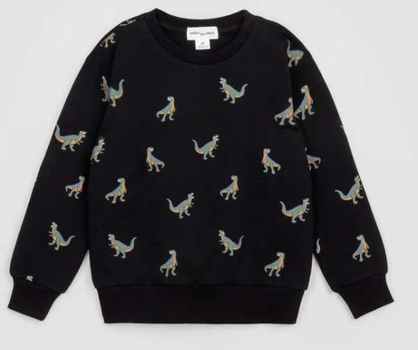 T-Rex Sweatshirt | Black