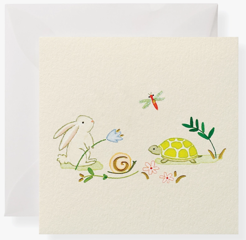 Turtle and a Hare Enclosure Card