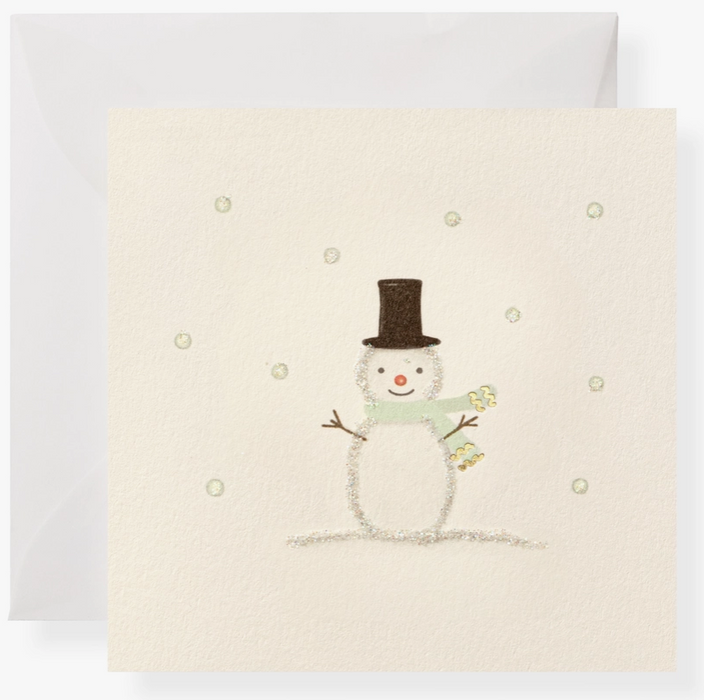 Snowman Enclosure Card