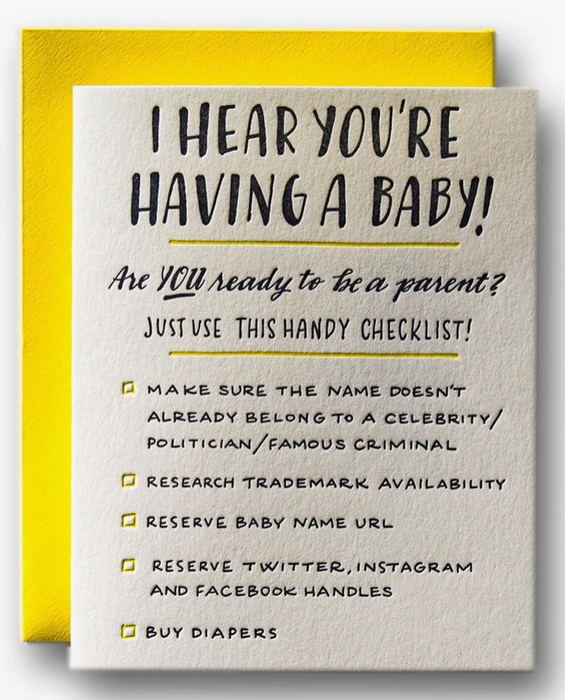URL New Baby Card
