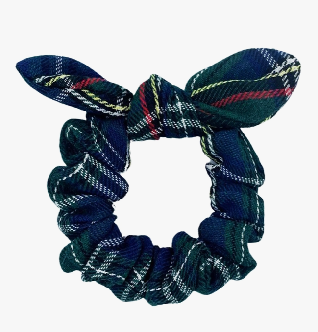 Tilly Tartan Bow Scrunchie