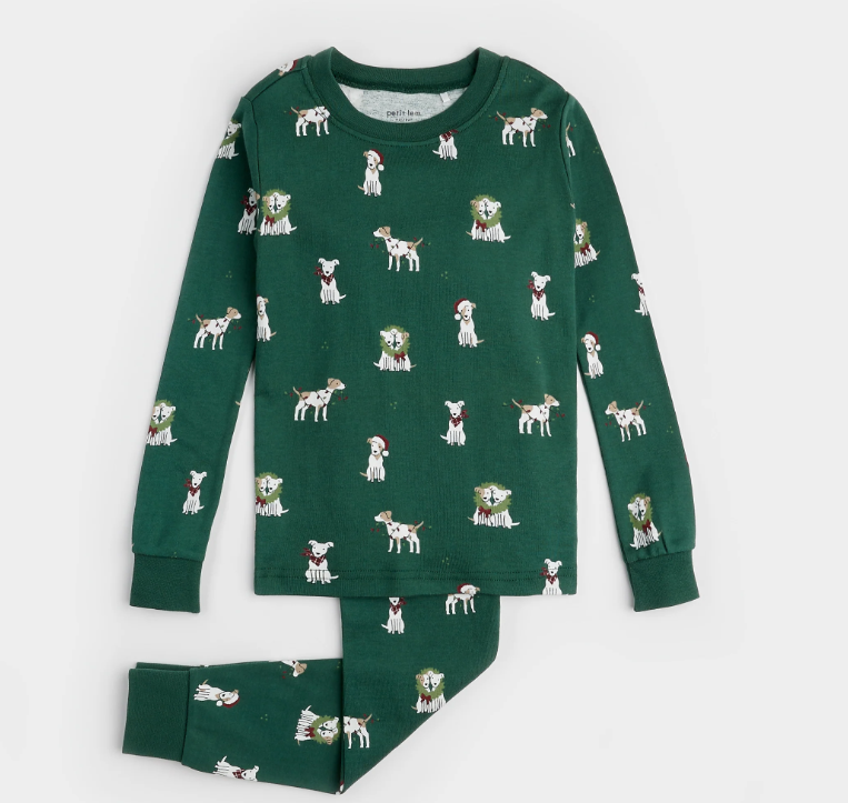 Russel Frost Print PJ Set | Green