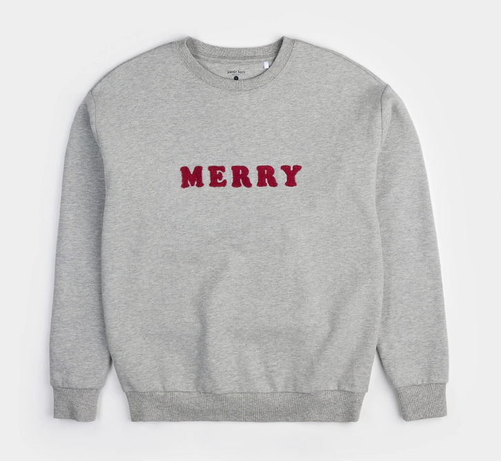 Women's Merry Sweatshirt | Heather Grey