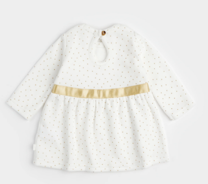Golden Dots Dress Set