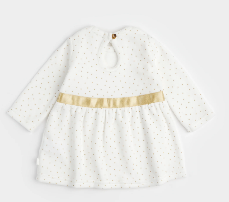 Golden Dots Dress Set