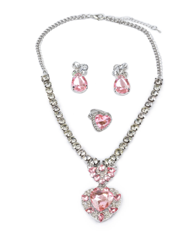 The Marilyn Jewel Set | Pink