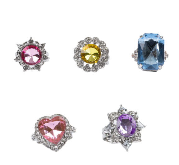 The Elizabeth Jeweled Ring Set