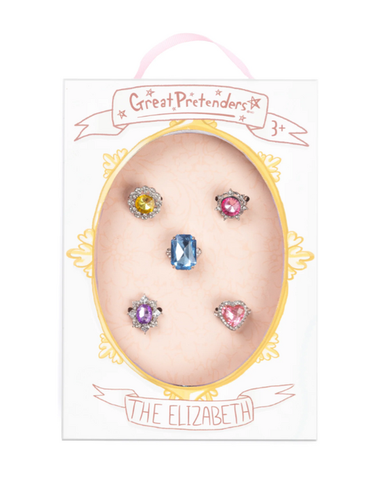 The Elizabeth Jeweled Ring Set