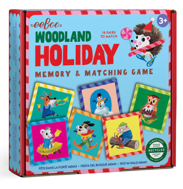Woodland Holiday Little Matching Game