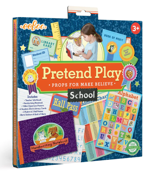 School Pretend Play Game