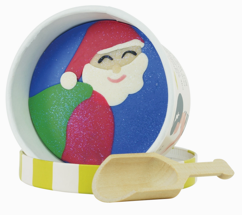 Dough Cups 7oz | Surprised Santa
