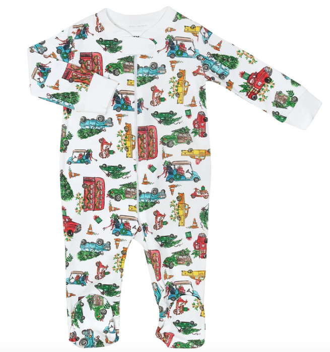 Home for Holidays Zipper Romper