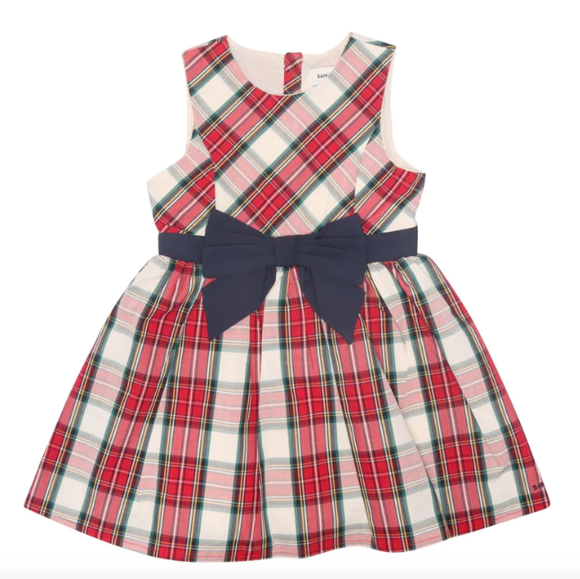 Vivienne Dress | Red Tartan