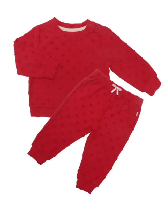 Annie Heart Set | Crimson
