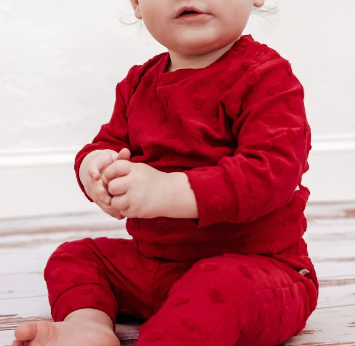 Annie Heart Set | Crimson