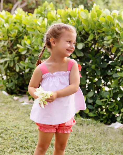 Lainey's Little Set Broadcloth | Palm Beach Parrot Cay Coral