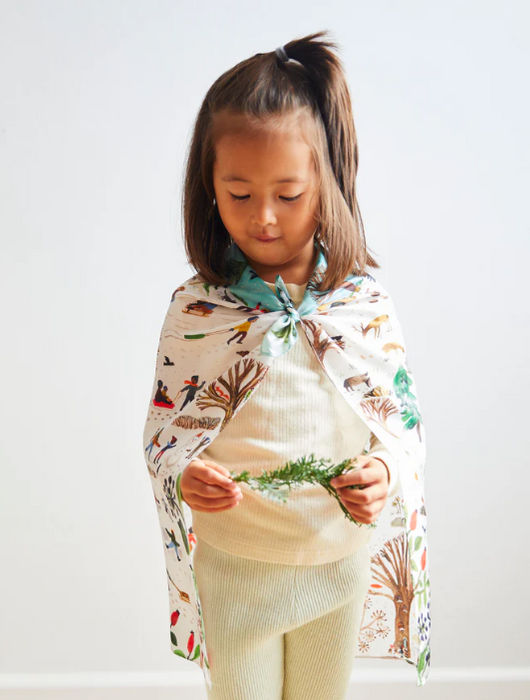 Snow Playsilk | Seek and Find