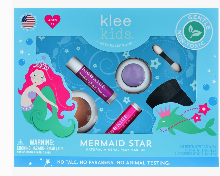 Natural Play Makeup 4 Piece Set | Mermaid Star