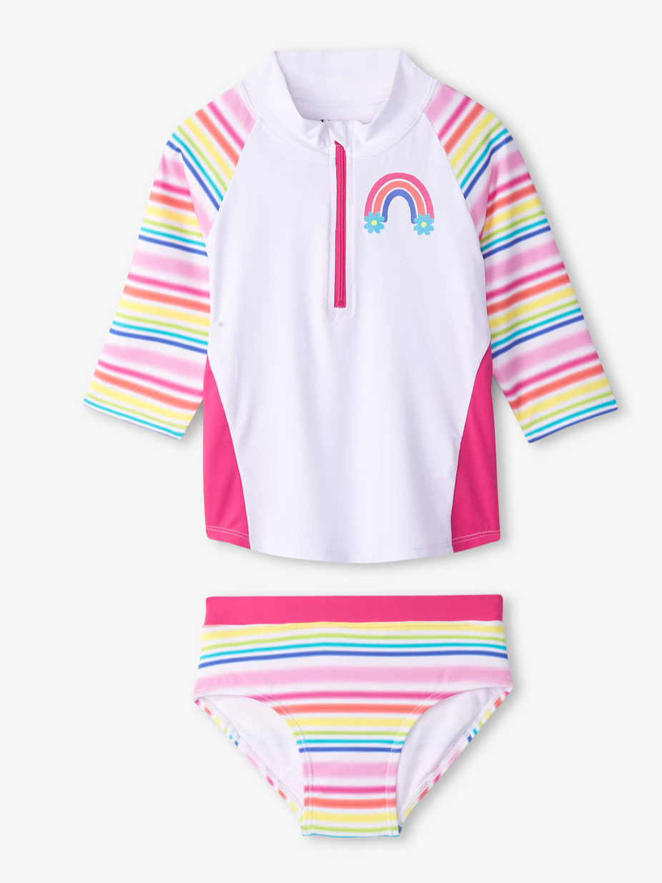 Dazzling Stripes Rashguard Set