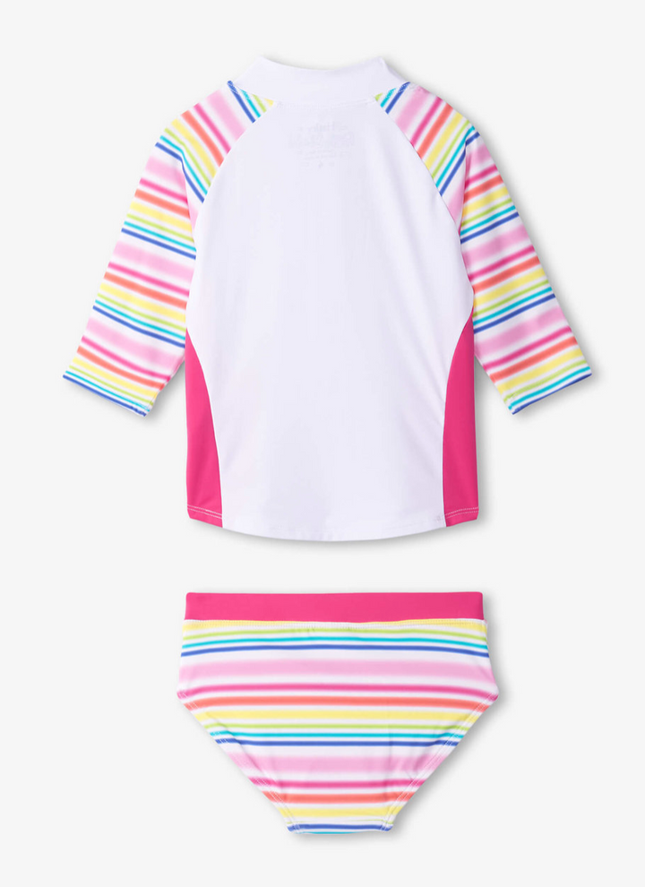 Dazzling Stripes Rashguard Set
