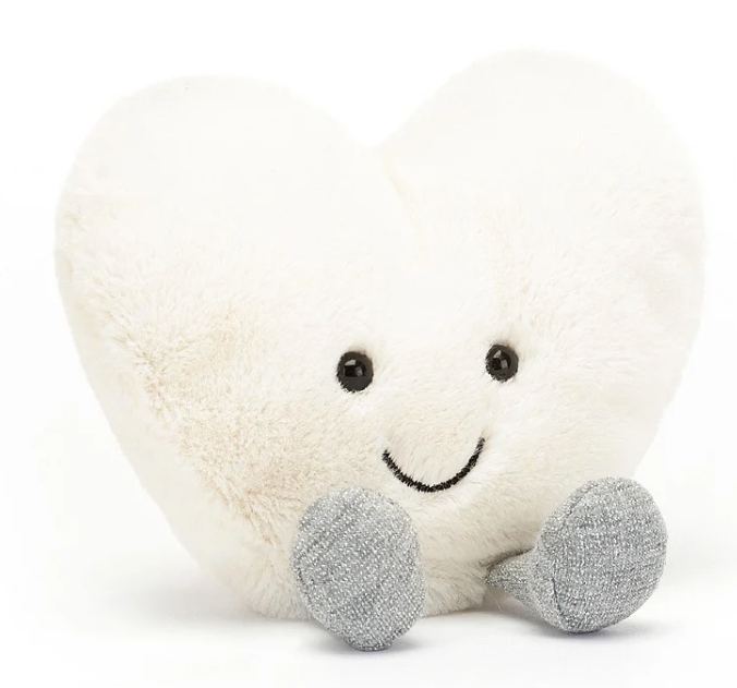 Amuseable Cream Heart