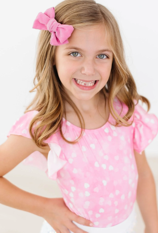 Shine Bright Short Flutter Sleeve Leotard