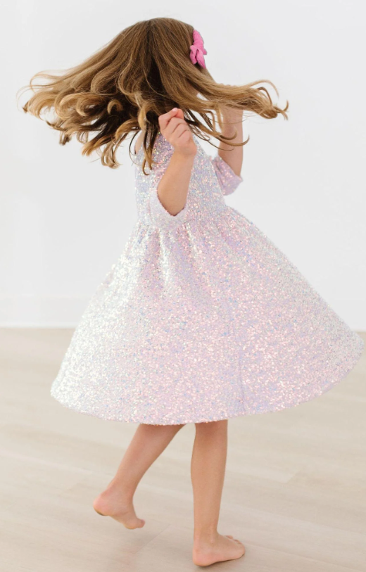 Lavender Sequin Dress