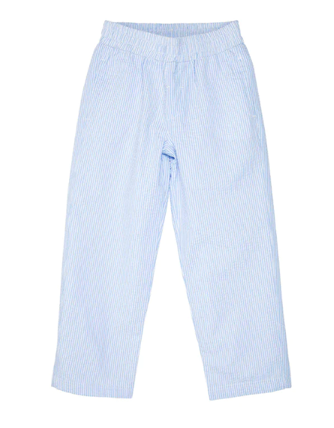 Sheffield Pants | Breaker Blue Seersucker