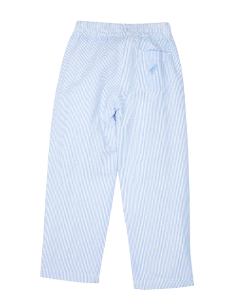 Sheffield Pants | Breaker Blue Seersucker