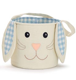 Blue Gingham Easter Bag