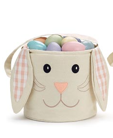 Pink Gingham Easter Bag