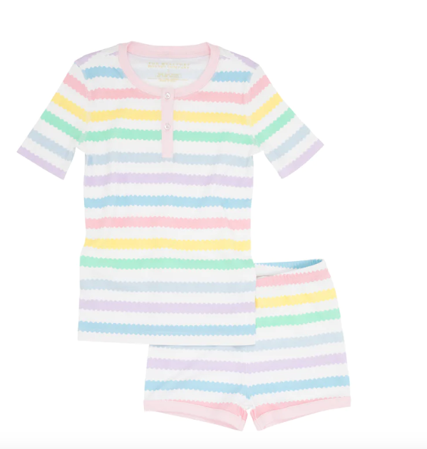 Sara Jane's Short Set | Wellington Wiggle Stripe