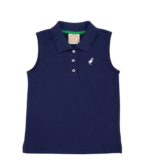 Anna Price Polo | Nantucket Navy