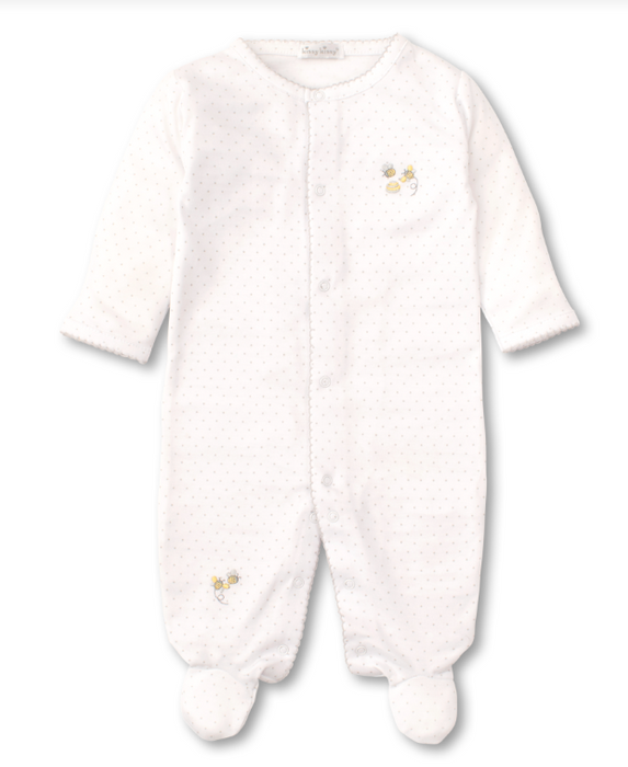 Buzzing Bees w/Dots Footie