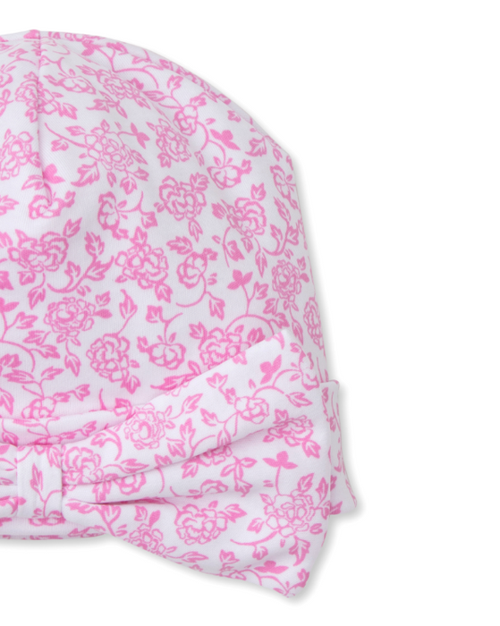 Pink Blooming Vines Hat