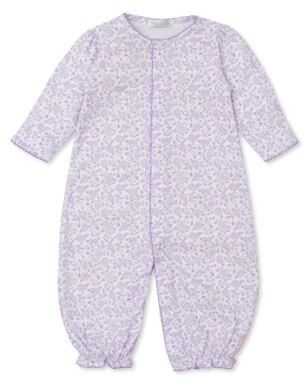 Lilac Blooming Vines Convertible Gown