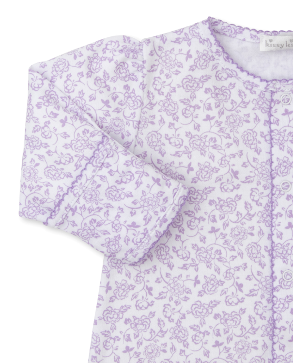 Lilac Blooming Vines Convertible Gown