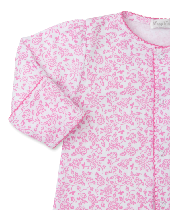 Pink Blooming Vines Convertible Gown