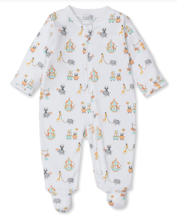 Circus Crew Footie w/Zipper