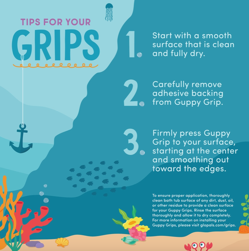 Glo Pal Guppy Grips