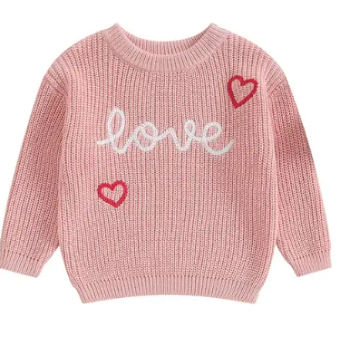 Pink Love Sweater