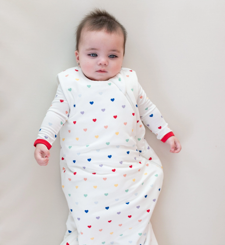 Kyte Baby 1.0 Sleep Bag | Cloud Rainbow Heart