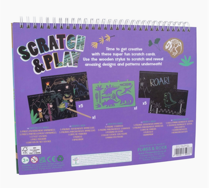 Dino Scratch & Play