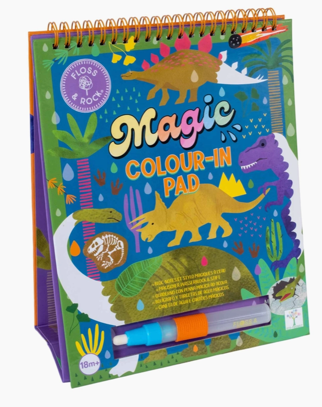 Dino Easel Watercard & Pen