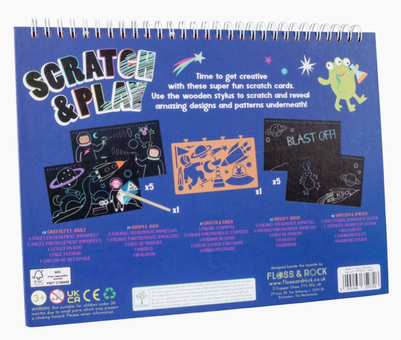 Space Scratch & Play
