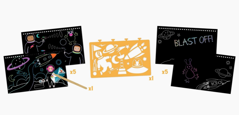 Space Scratch & Play