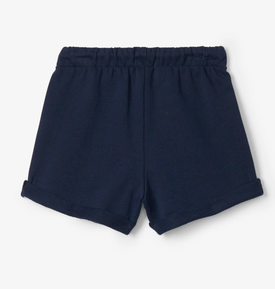 Navy Pull on Shorts